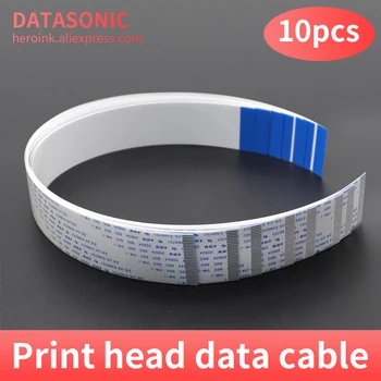 10pcs За печатащата глава на epson dx7 кабел за данни FFC flex плосък кабел 35 пинов 35p 40cm 65cm дълъг за еко разтворител принтер