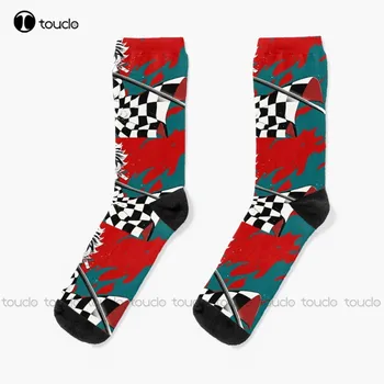 Kimetsu Не Yaiba чорапи Unning чорапи жени персонализирани потребителски унисекс възрастни тийнейджър младежки чорапи Хелоуин Коледа мода нов подарък