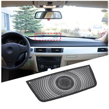 За BMW Серия 3 E90 E92 2005-2012 Неръждаема стомана аудио високоговорител табло високоговорител капак подстригване стикер кола аксесоар