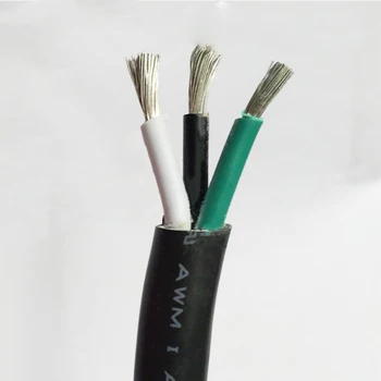 USB Type-C конектор 3 проводник многоядрен 4AWG консервен проводник 2.5 квадратен RoHS PVC 3pin декорация кабел