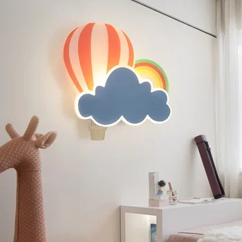 8W 12W сладка стенна светлина за пътека до леглото Детска спалня Стълбищно сравнение облак Арт дизайн Свещи Стенна декорация вътрешен Лампи