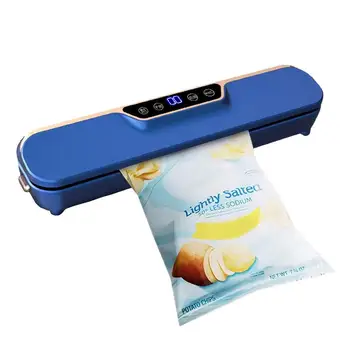 Хранителна вакуумна машина за запечатване Вакуумна опаковъчна машина Хранителен спестител Храна Вакуум с LCD екран Автоматична машина за пестене
