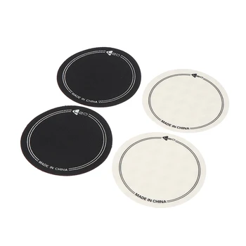 Double Pedal Patch Patch Drum Head Kick Pad Protector for Drum Parts Percussion Accessories 12.8x6.5cm