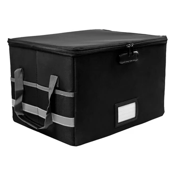Огнеупорна кутия за документи с вграден органайзер за окачване на писмо/правни папки Офис