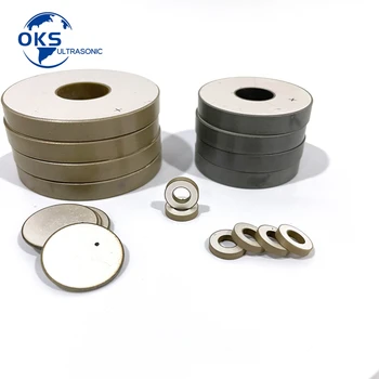  50 * 20 * 6,5 мм пиезоелектричен керамичен диск / пръстен / тръба / плоча за ултразвуково почистване / заваряване или друго приложение