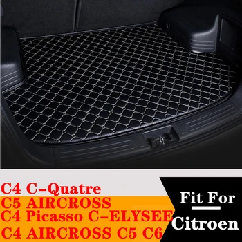 Автомобилна стелка за багажник за Citroen C4 C-Quatre C5 AIRCROSS C4 AIRCROSS C4 PICASSO C-Elysee C5 C6 Задна товарна подложка за багажник