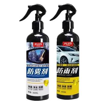 Спрей за покритие на автомобилно стъкло 300ml спрей против замъгляване за кола Windsheild Многофункционален маслен филм за почистване агент Auto Detailing Spray