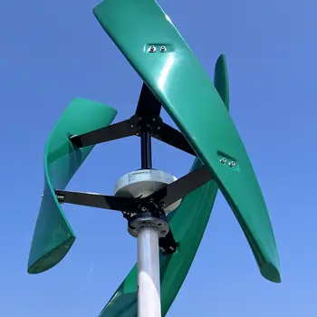 FLTXNY мощност 400W свободна енергия вятърна мелница вертикална ос постоянен маглев вятърна турбина генератор 12v 24v с контролер