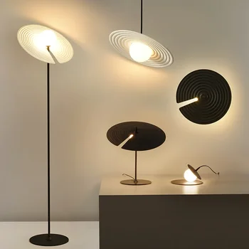 Скандинавски минималистичен творчески Ufo Light Всекидневна Домашен декор Стояща маса Light Спалня Дизайнер полилей