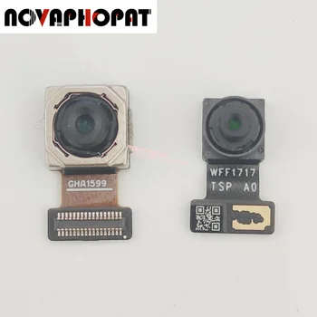 Novaphopat Преден малък гръб Голям заден модул за основна камера Flex кабел за Oppo A15 A35 A55 A95 5G