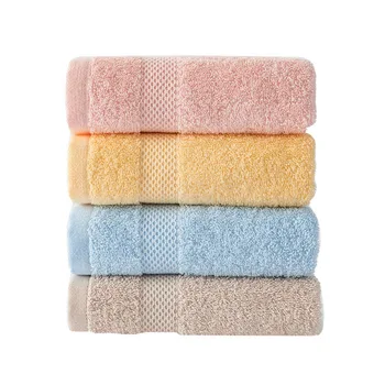 Чиста памучна кърпа Простота Обикновена кърпа за лице Кърпа за баня Travel Hotel Кърпа за баня Удобна за кожата и мека материална кърпа