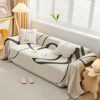 Soft Chenille диван одеяло трайни секционни диван покрива универсален стол диван Slipcover миещи се уютни Futon Loveseat капак