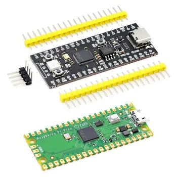 Официален Raspberry Pi Pico Board RP2040 двуядрен 264KB ARM микрокомпютри с ниска мощност Високопроизводителен Cortex-M0+ процесор