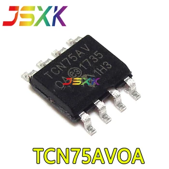【10PCS】 Нова оригинална TCN75AVOA713 SOP8 Silkscreen TCN75AVOA сензорна интегрална схема IC