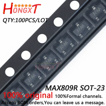100PCS 100% НОВО MAX809R СОТ-23. Чипсет