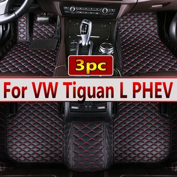Автомобилни стелки за VW Volkswagen Tiguan L PHEV 2019 2020 2021 2022 Персонализирани подложки за крака Автомобилни килими Интериорни аксесоари