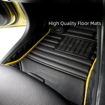 NAPPA Кожени 3D стелки за кола за Toyota Highlander 5 Seat 7 Seat Hybrid 2022-2023 Vios 2014-2023 Автоаксесоари Интериор