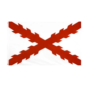 90x150cm кръст на бордо флаг