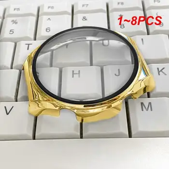  1 ~ 8PCS екран протектор случай за S1 случай гледате мини часовник колоритен протектор TPU закалено филм черупка и филм случай капак