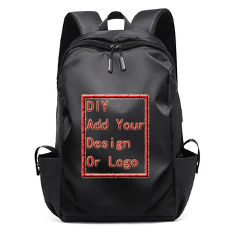 Пътуване за жени Мъж носи раница лаптоп унисекс раница колеж чанта случайни персонализирани печат Добавете вашата дизайнерска идея Cool DIY