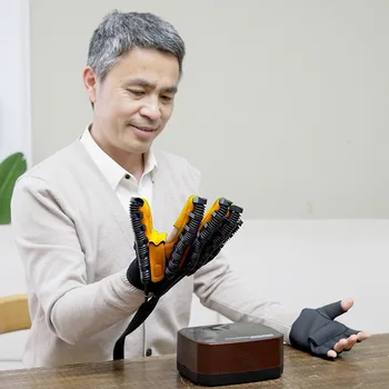 9 Gears Обучение за рехабилитация на ръце Робот ръкавица поддържа костна грижа за тренировка на ръцете Хемиплегия Тренажор за рехабилитация на пръсти