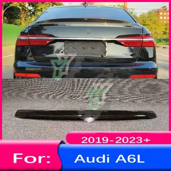 За Audi A6/A6L 2019-2023 TFSI True въглеродни влакна кола заден покрив багажник спойлер устна прозорец крило Allroad Avant Unserviceable!!