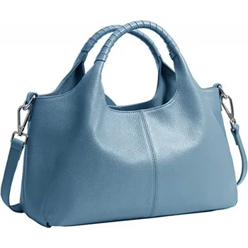 2024 Нова случайна дамска чанта с голям капацитет мода проста универсална чанта Crossbody ниша ретро текстурирана чанта за рамо