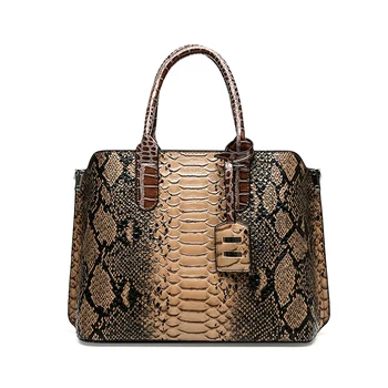 Висококачествени жени Pu кожени чанти мода крокодил рамо пратеник чанти случайни женски нови голяма пазарска чанти crossbody за жени