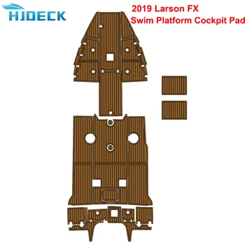 2019 Ларсън FX плуване платформа пилотската кабина Pad тиково дърво Sintetico Барса килим за лодка аксесоари Морски каяк Адаптивни
