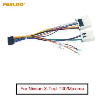  FEELDO Car 16Pin кабелен адаптер за Nissan X-Trail T30 (03-07 / Maxima (00-04) / Murano (04-09) Стерео инсталиране на резервни части