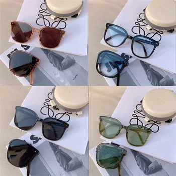 Сгъваеми слънчеви очила Жени Кръгли слънчеви очила 2023 Тенденциозно Слънчеви очила UV400 Класически сгъваеми очила Мъже Ретро слънчеви очила