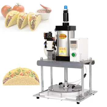Пневматична машина за преса за тесто Roti Chapati Flat Pancake Tortilla машината за правене с различен размер на тигана