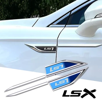 2бр аксесоар за кола Странични врати Blade стикери за кола интериори за аксесоари за автомобили за Chevrolet LSX LS1 LS2 LS3 LS4 LS6 LS7