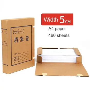 Portable A4 документ файл кутия съхранение чанта файлове папка лек бизнес организатор файл кутия